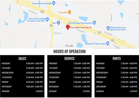 Four Stars Auto Ranch | New & Pre-owned Vehicles in HENRIETTA, TX