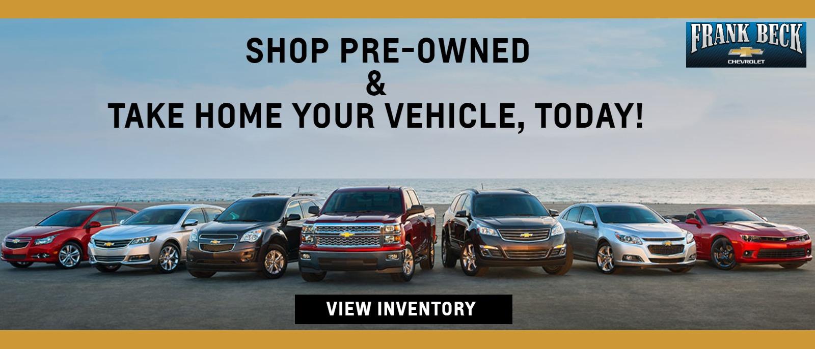 Frank Beck Chevrolet in HILLSDALE, MI New and Used Vehicle Dealer