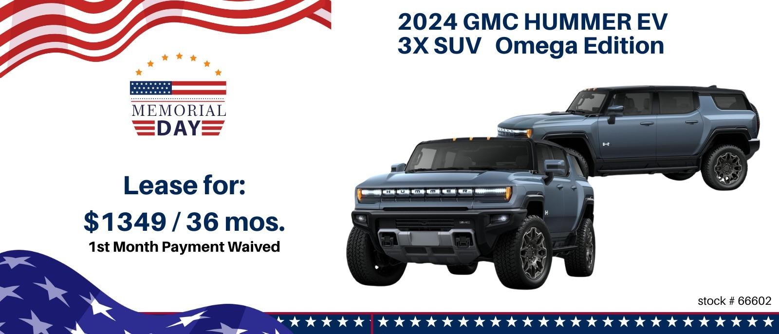 2024 GMC Hummer EV Lease