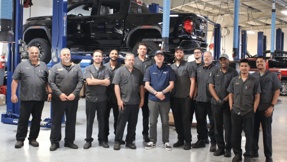 Technicians at Chevrolet Buick GMC of Puyallup