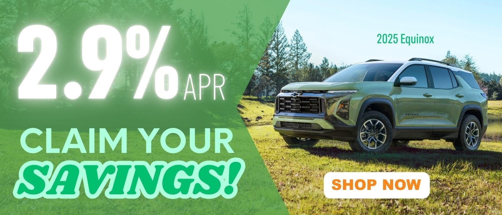 2025 Equinox 2.9% APR
