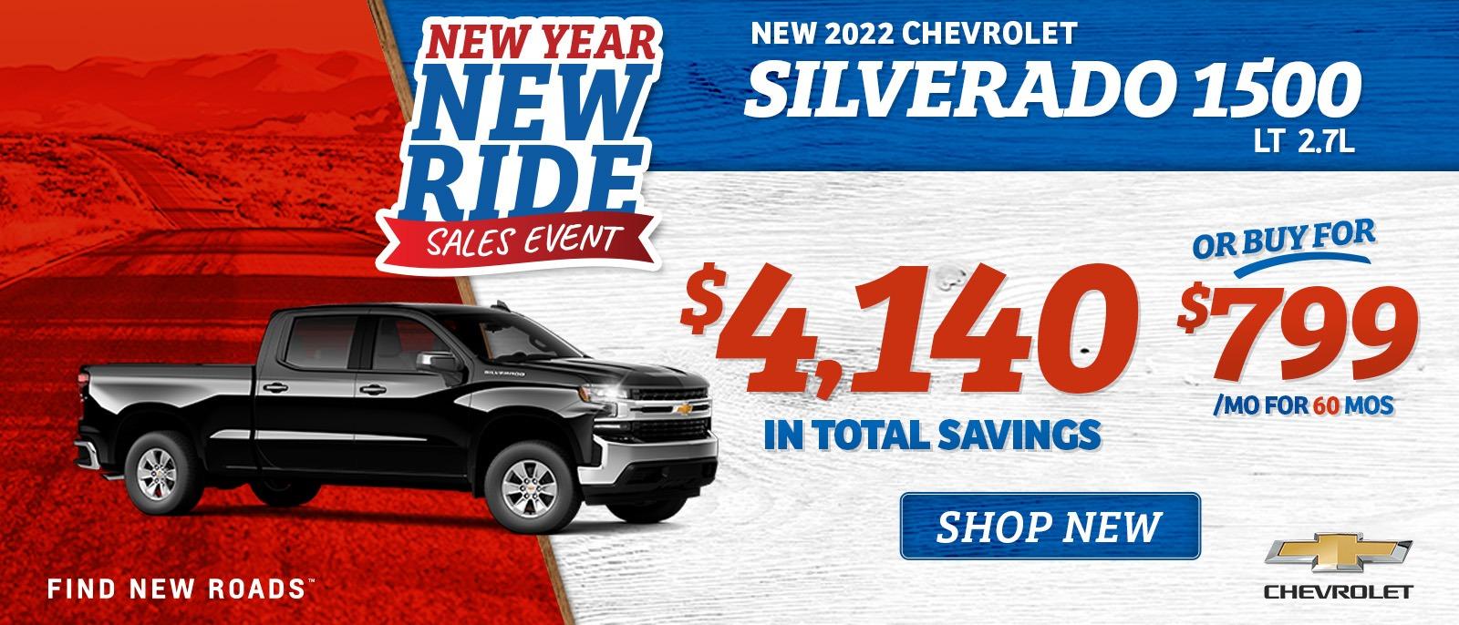 January - Silverado 1500 LT 2.7L