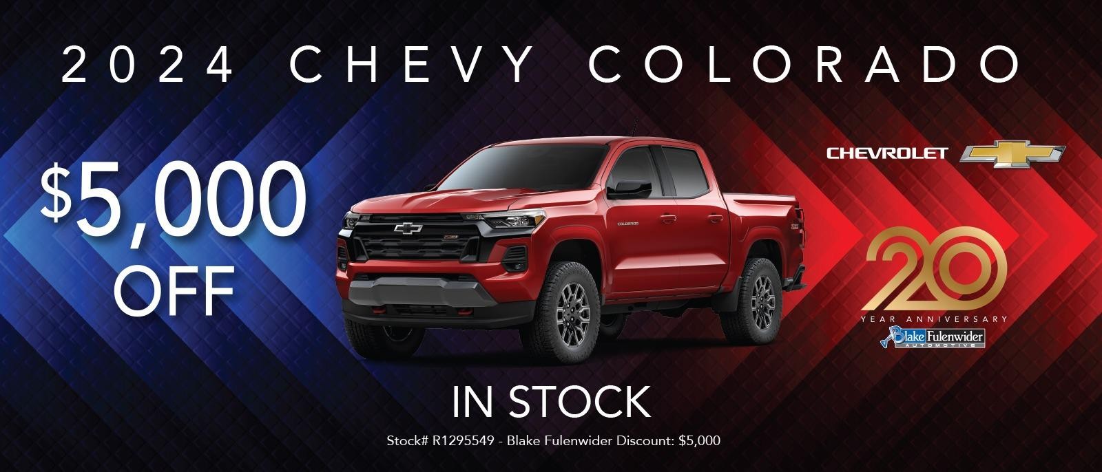 2024 Chevy Colorado - $5000 OFF
