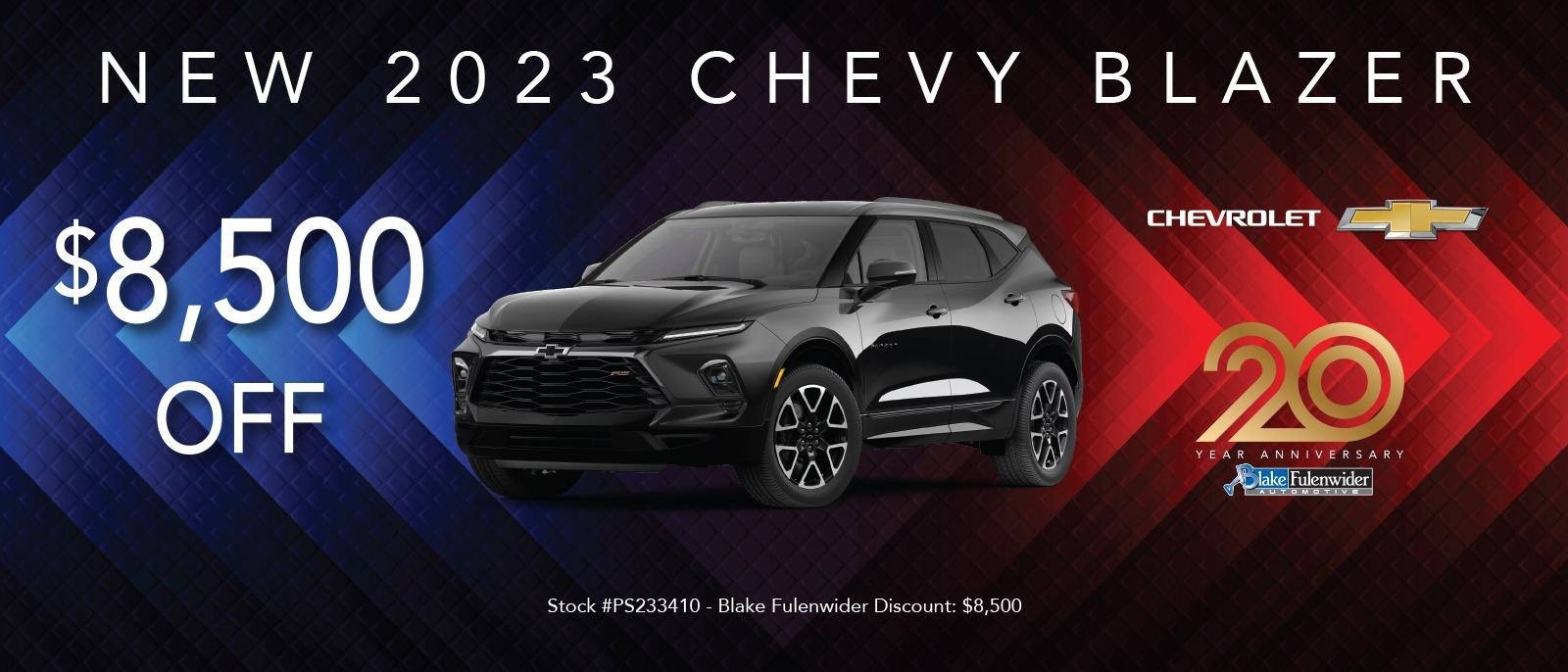 $499 Payment on New 2024 Blazer