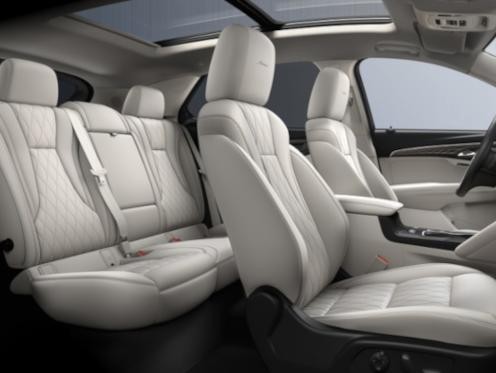 The interior of the 2025 Buick Envision SUV.