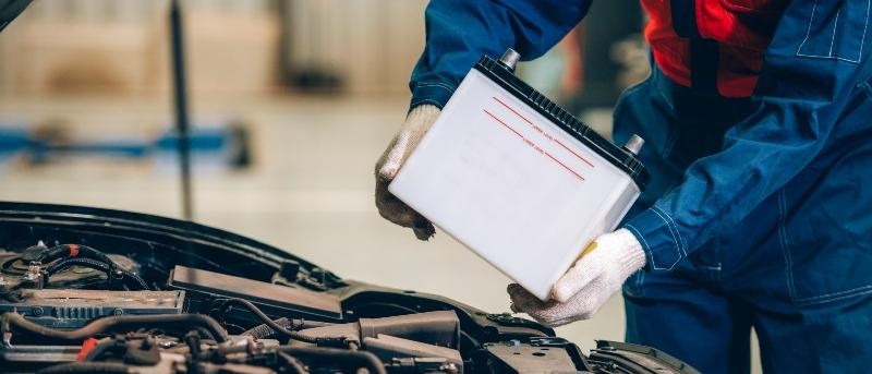 New car battery installation in Baton Rouge, LA