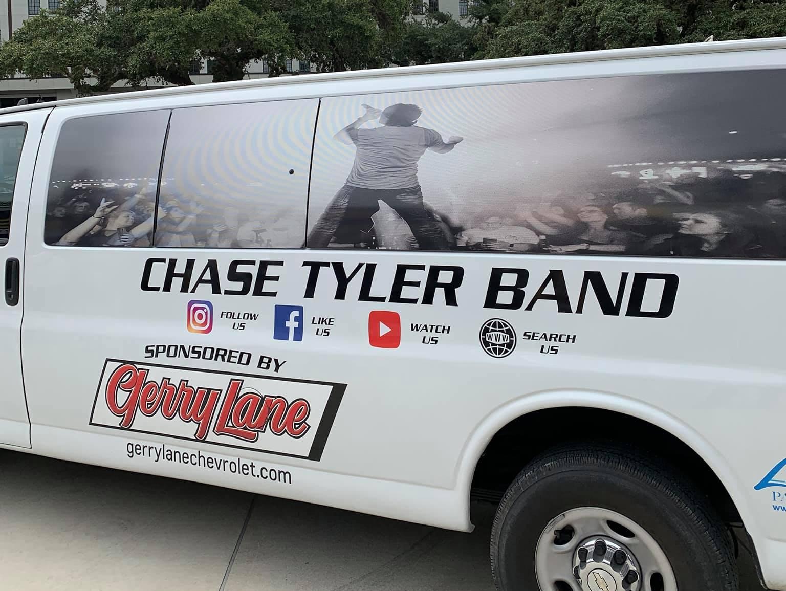 Chase Tyler Band Sponsorship | Gerry Lane Chevrolet