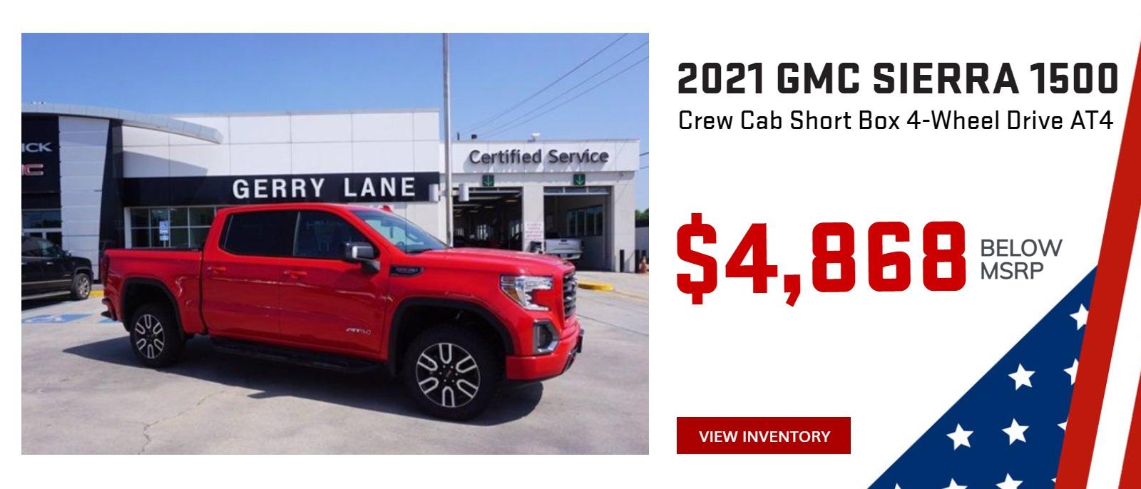2021 GMC Sierra 1500 Offer