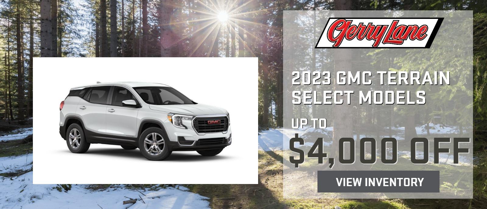 NEW GMC ACADIA UP TO $4,000 OFF