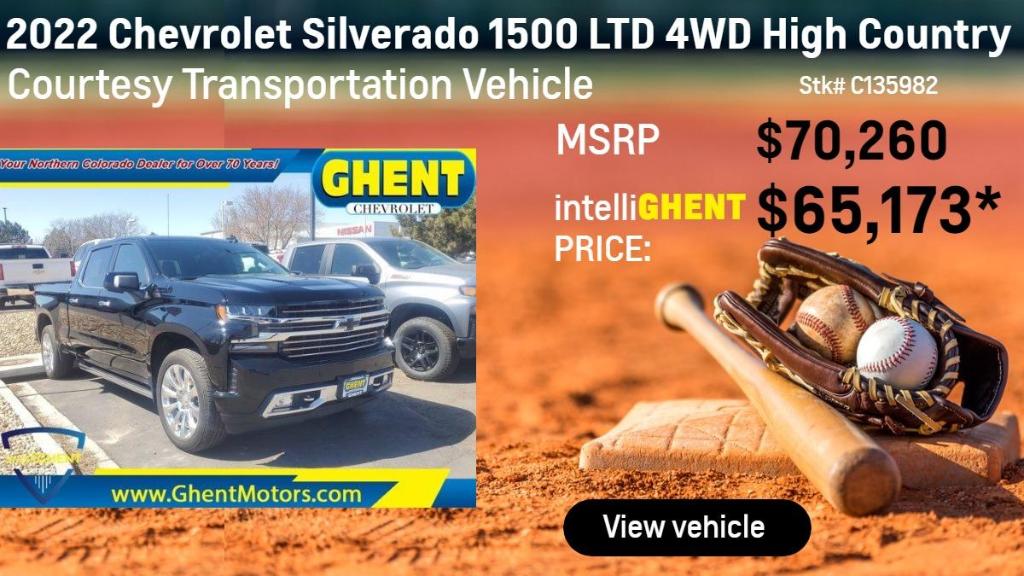Ghent Chevrolet New & Used Vehicles in GREELEY, CO