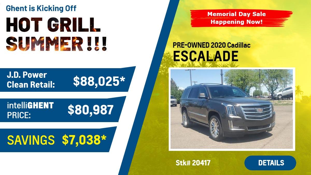 Stk#20417
J.D. Power Clean Retail: $88,025*
intelliGHENT Price: $80,987
Saving $7038*
