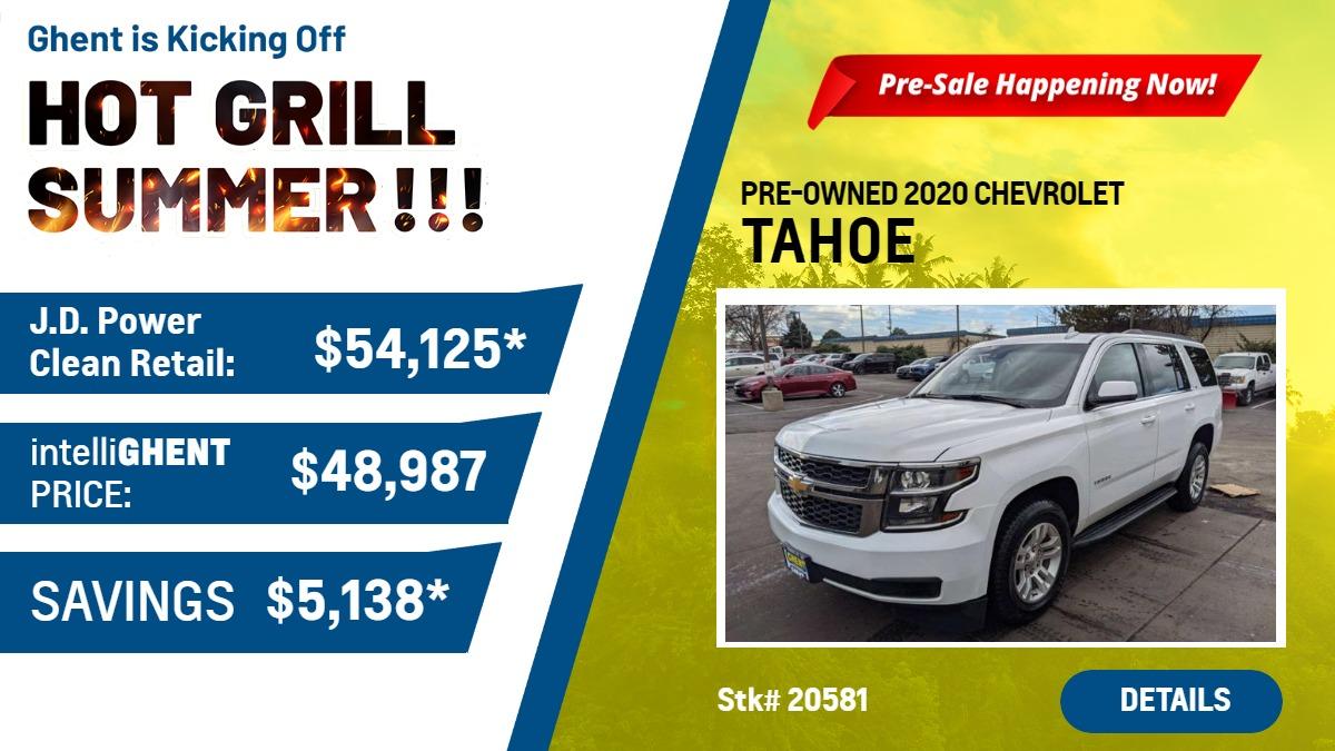 Stk# 20572
J.D. Power Clean Retail: $54,125*
intelliGHENT Price: $48,987
Savings $5,138*