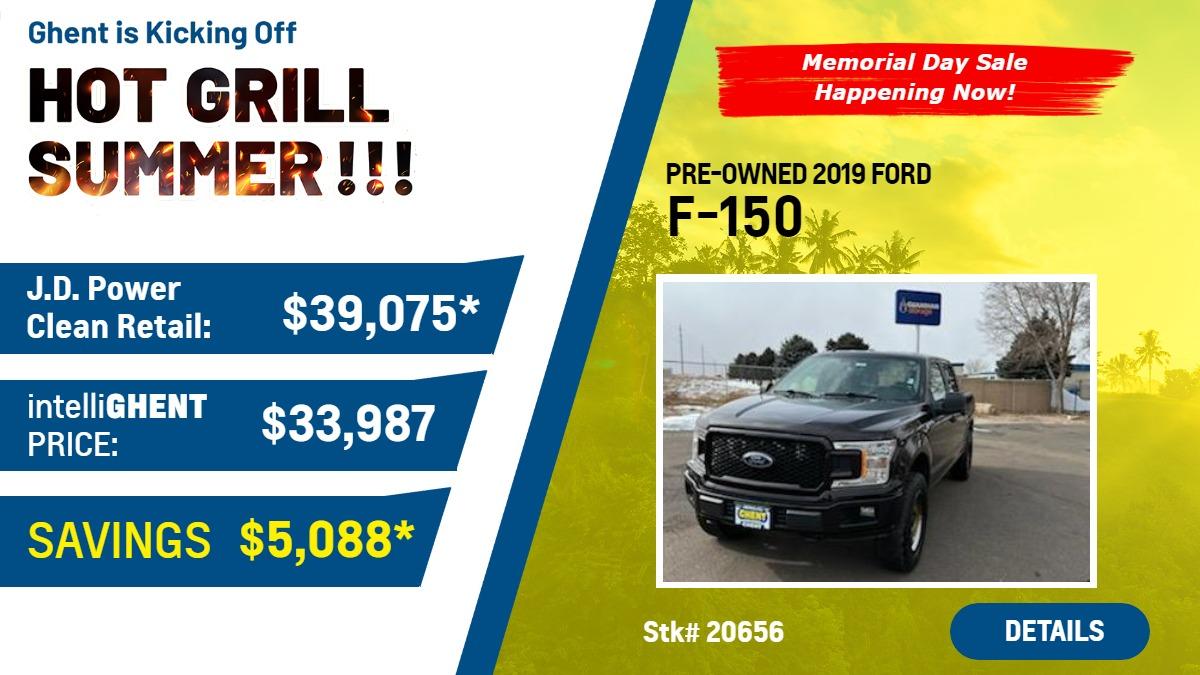 Stk# 20656
Certified Pre-Owned
J.D. Power Clean Retail: $39,075*
intelliGHENT Price: $33,987
Saving $5,088