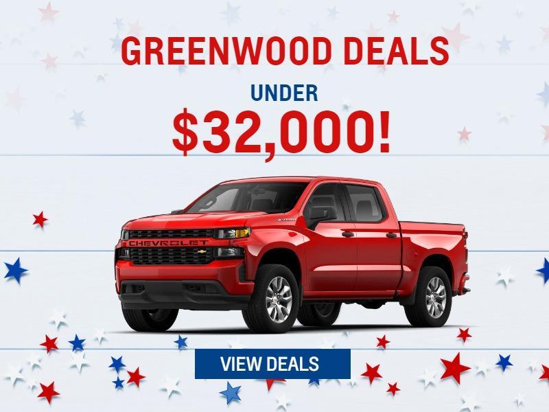 Greenwood Chevrolet New & Used Cars Dealer in HOLLISTER Near