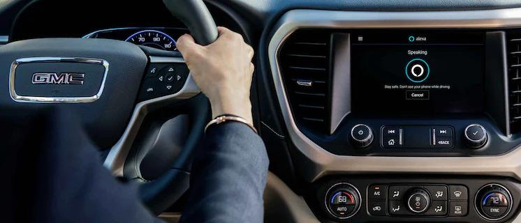 Amazon Alexa on GMC Infotainment Center Amazon Alexa on GMC Infotainment Center