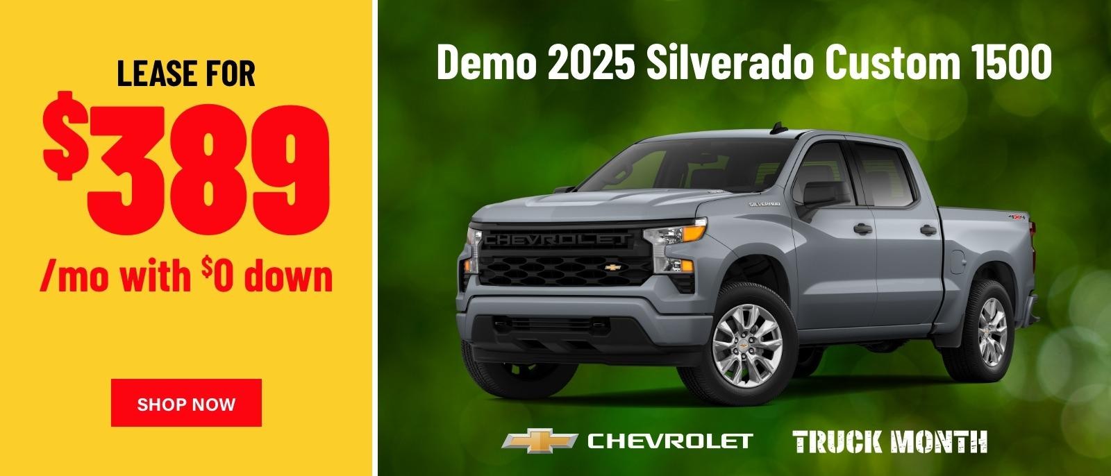 Gunn Chevrolet Silverado 1500 lease offers