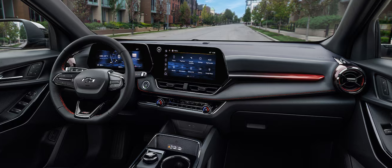 Interior of a 2025 Chevrolet Equinox