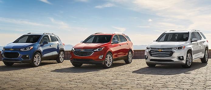 Chevy Trax, Equinox, Traverse