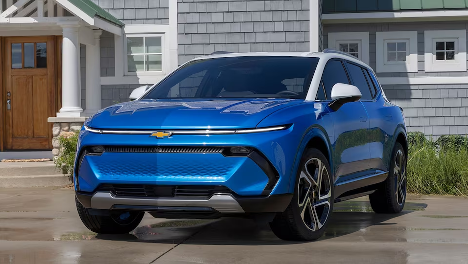 2024 Chevy Equinox parked in front of house