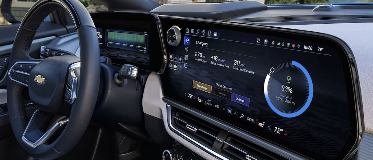 Chevy Equinox EV dashboard