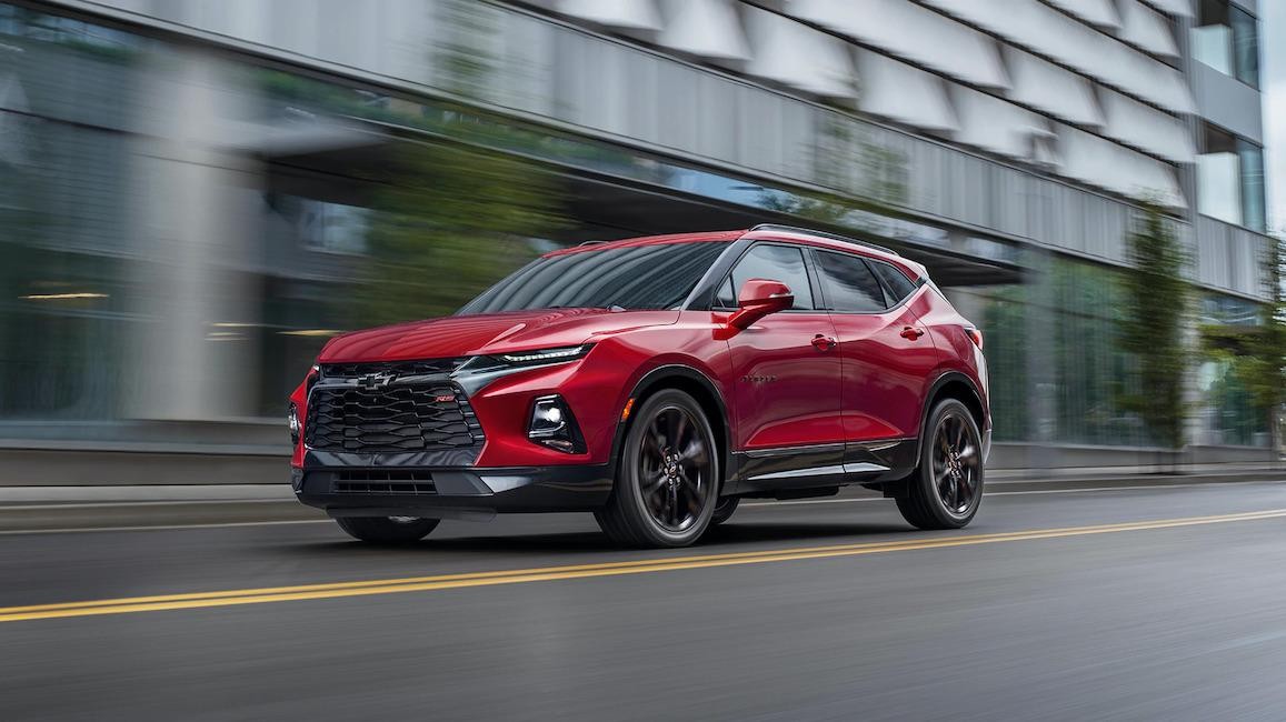 2021 Chevy Blazer Front Profile