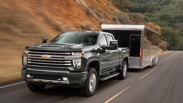 2023 Chevy Silverado 2500 towing