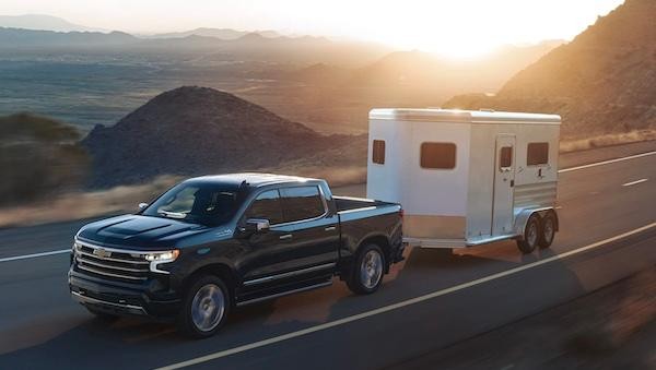 2023 Chevy Silverado 1500 towing