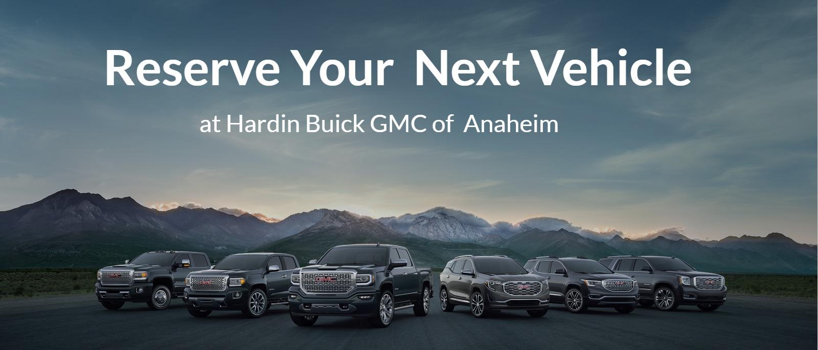 Reserve Your Next Vehicle