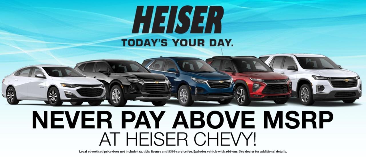 Heiser Chevrolet WEST ALLIS New & Used Car Dealership Near Milwaukee