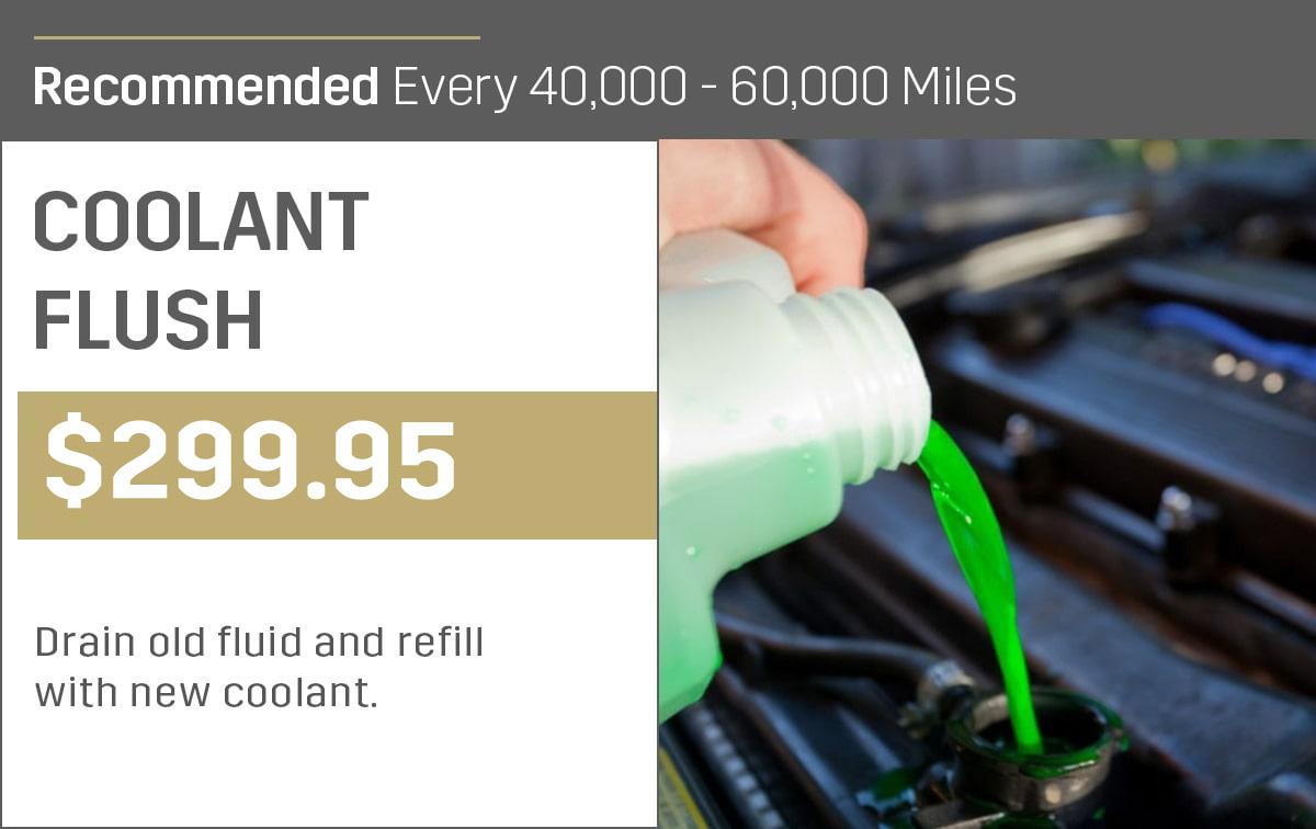 Cadillac Coolant Service Coupon Cadillac Coolant Flush Service