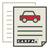 Review of your vehicle’s record through the Carfax Vehicle History Report