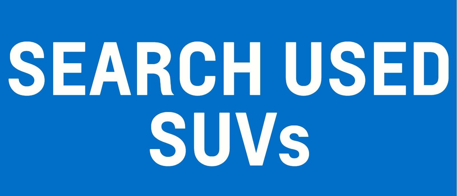 Search Pre-owned SUVs