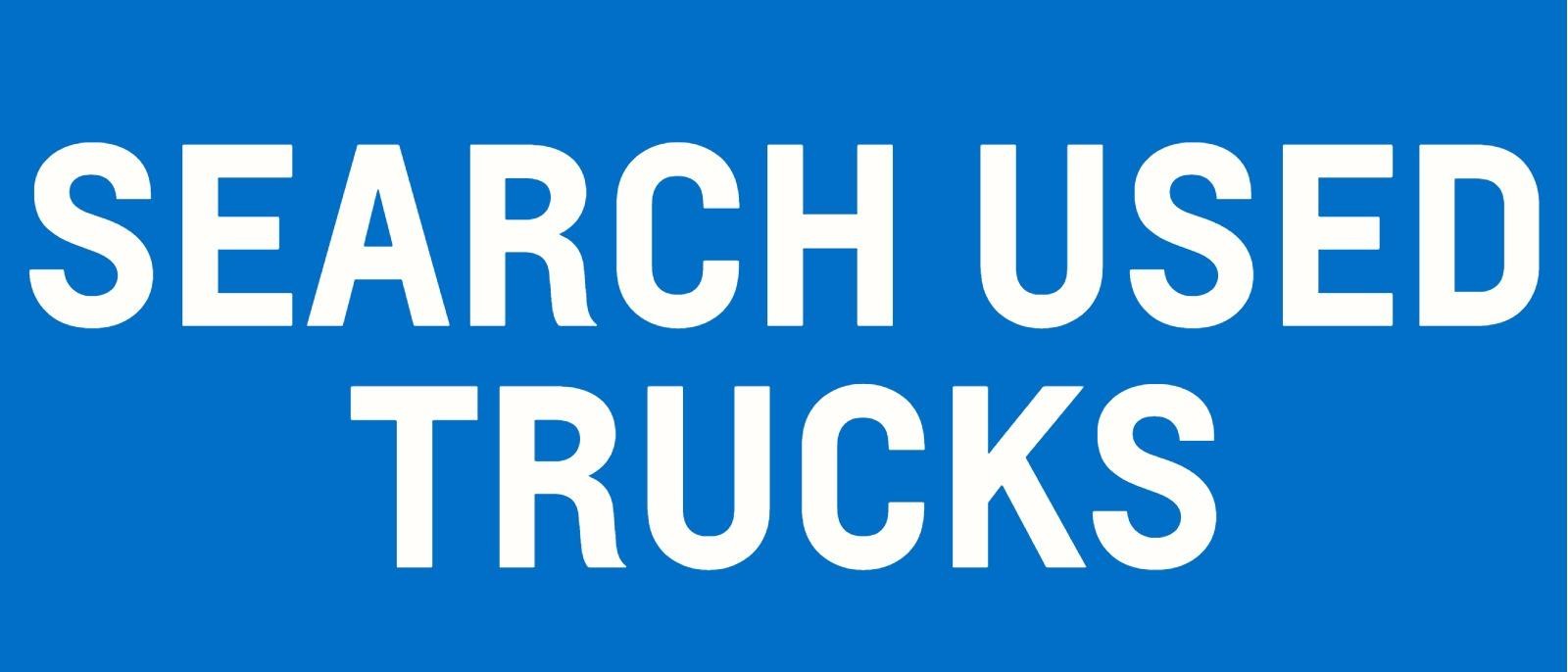 Search pre-owned Truck Inventory