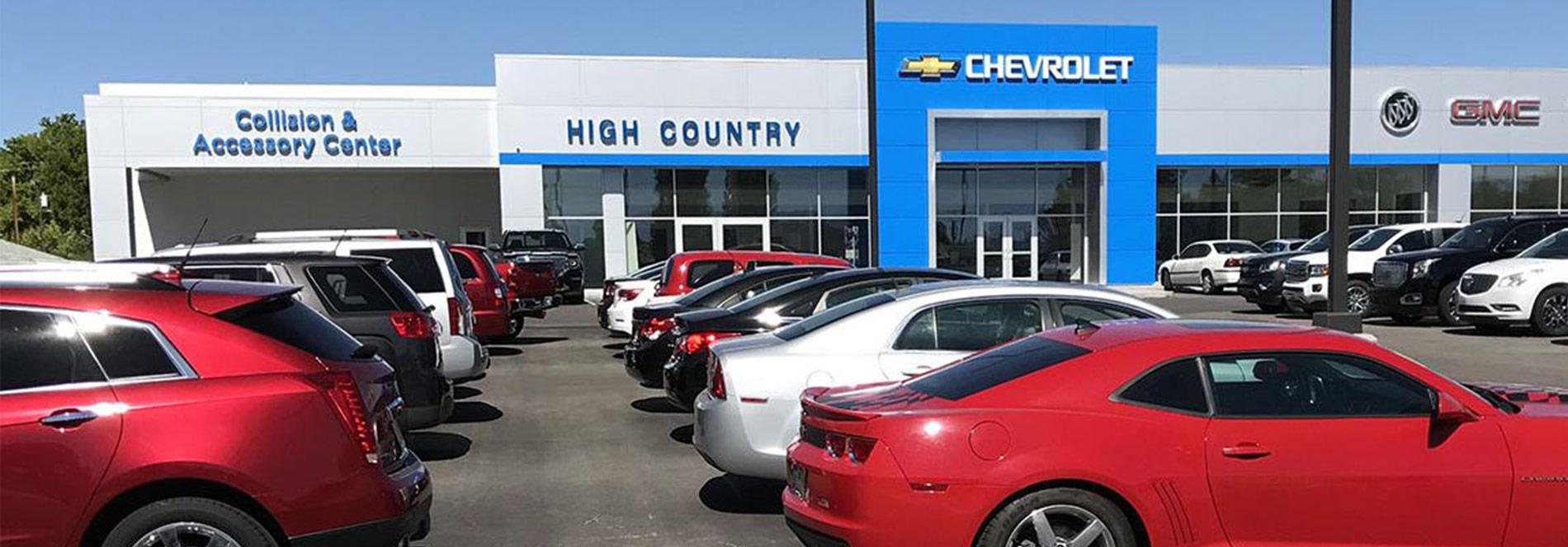 RICHFIELD Buick, GMC, Chevrolet Dealer High Country Auto Hours