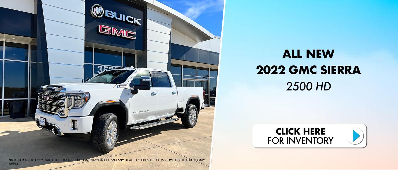 All New 2022 GMC Sierra 2500 HD