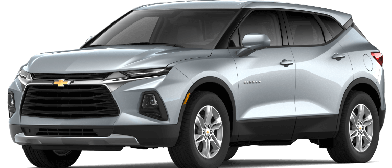 2019 Silver Chevy Blazer L 2019 Silver Chevy Blazer L