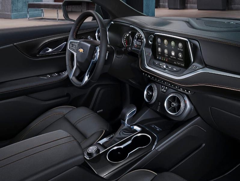 2019 Chevy Blazer Black Leather Interior Dashboard 2019 Chevy Blazer Black Leather Interior Dashboard