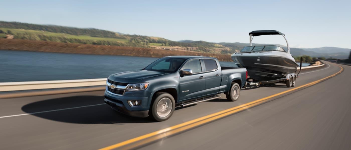 2019 Chevy Colorado Towing a Boat 2019 Chevy Colorado Towing a Boat