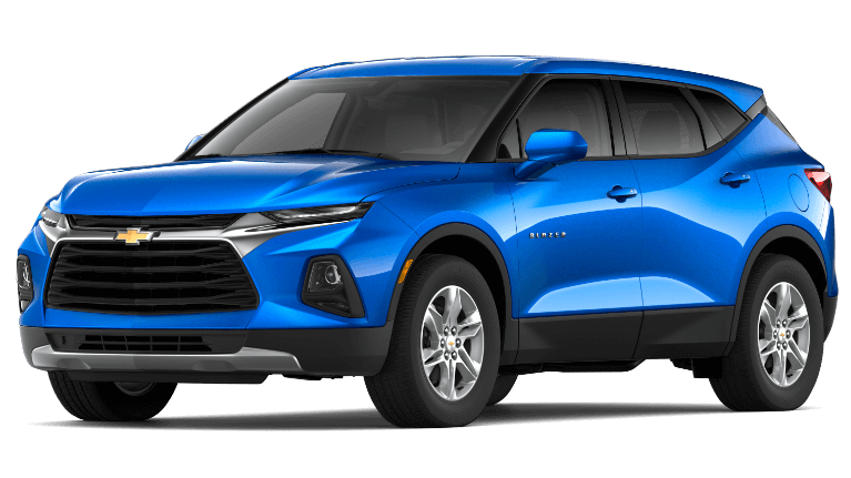 2019 Blue Chevy Blazer Cloth 2019 Blue Chevy Blazer Cloth