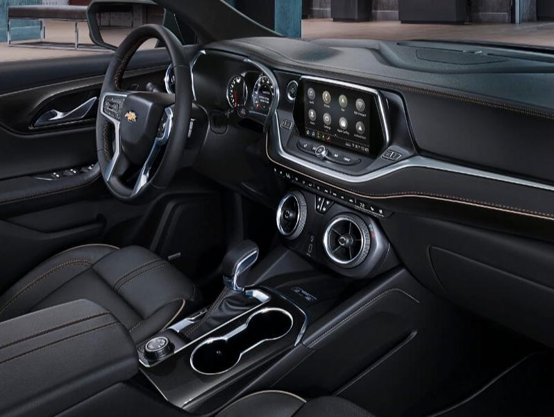 2019 Chevy Blazer Black Leather Interior Dashboard 2019 Chevy Blazer Black Leather Interior Dashboard