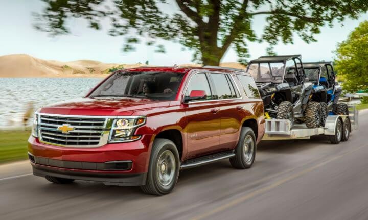 2019 Chevy Tahoe Towing ATVs 2019 Chevy Tahoe Towing ATVs