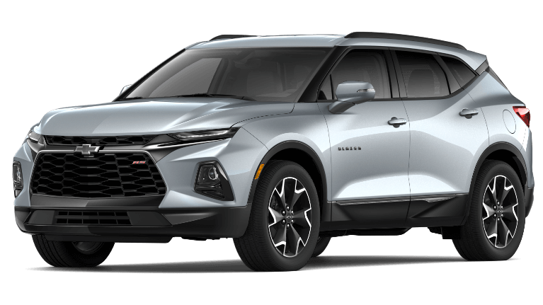 2019 Silver Chevy Blazer RS 2019 Silver Chevy Blazer RS