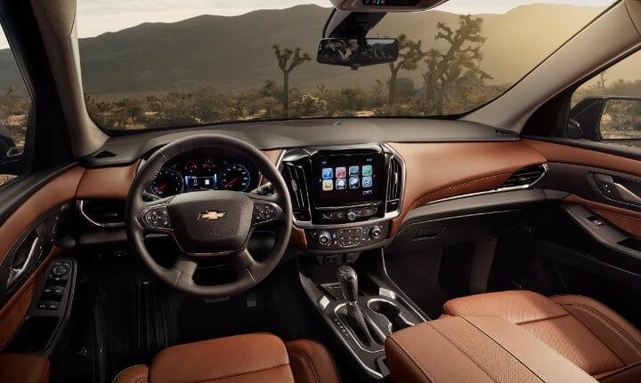 2019 Chevy Traverse Leather Interior Dashboard 2019 Chevy Traverse Leather Interior Dashboard