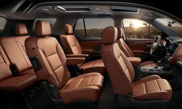 2019 Chevy Traverse Interior Side View 2019 Chevy Traverse Interior Side View