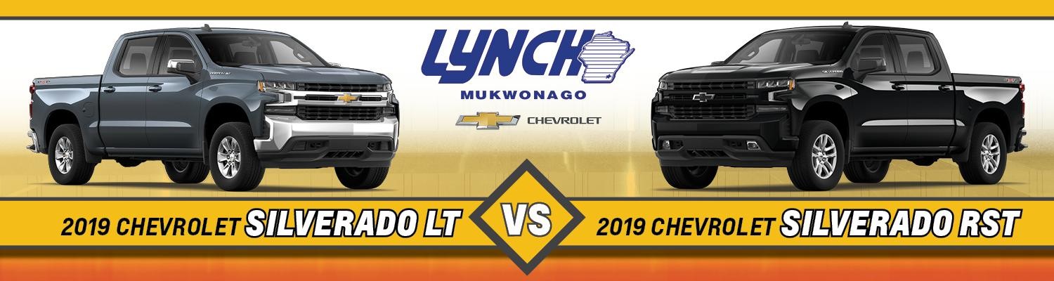 2019 Chevy Silverado 1500 LT vs. RST in Mukwonago WI