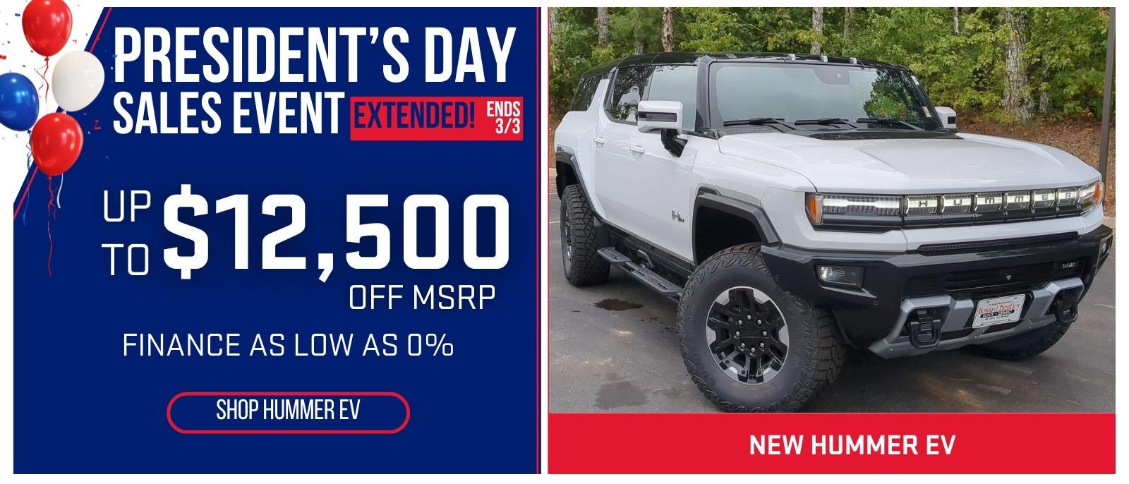 Hummer EV Sale