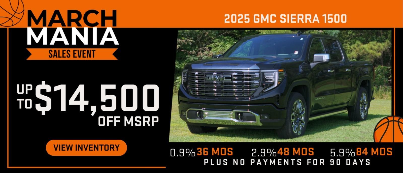 Sierra 1500 on Sale April 2024