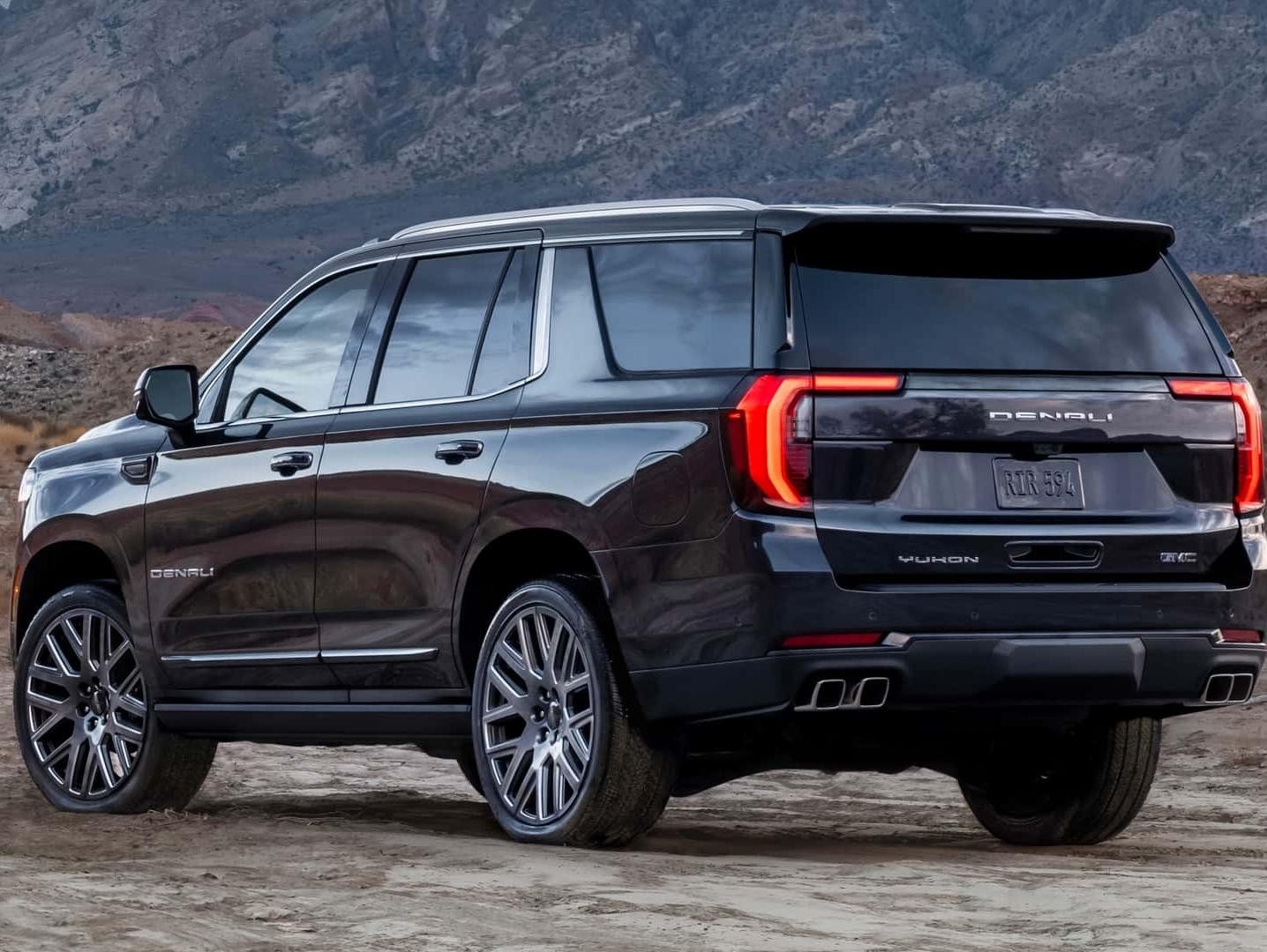 2025 GMC Yukon Rear View