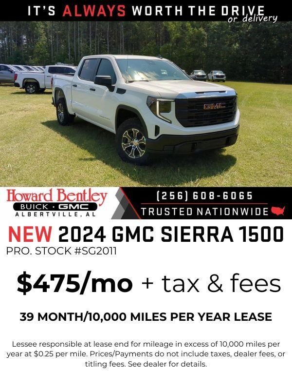 Sierra 1500 Pro Lease Offer