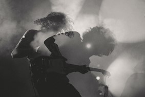 man playing guitar
